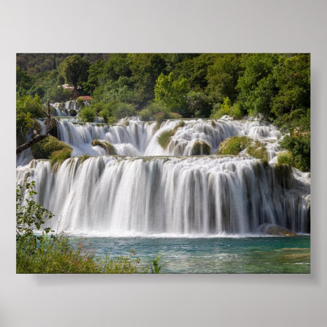 Poster catarata do Krka (Frente)