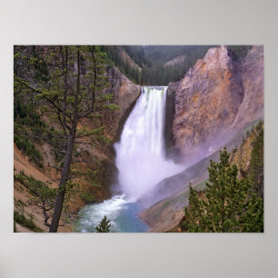 Poster Catarata inferior do Yellowstone, Grand Canyon do