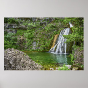 Poster Catarata Verde Natureza