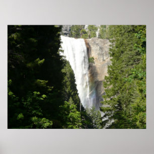 Poster Catarata Vernal II no Parque Nacional de Yosemite