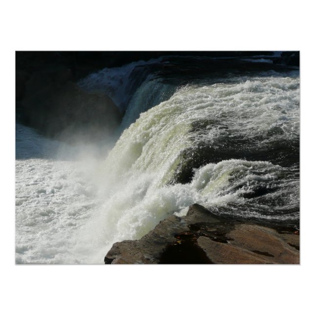 Pôster Cataratas de Ohiopyle na Pensilvânia (Frente)