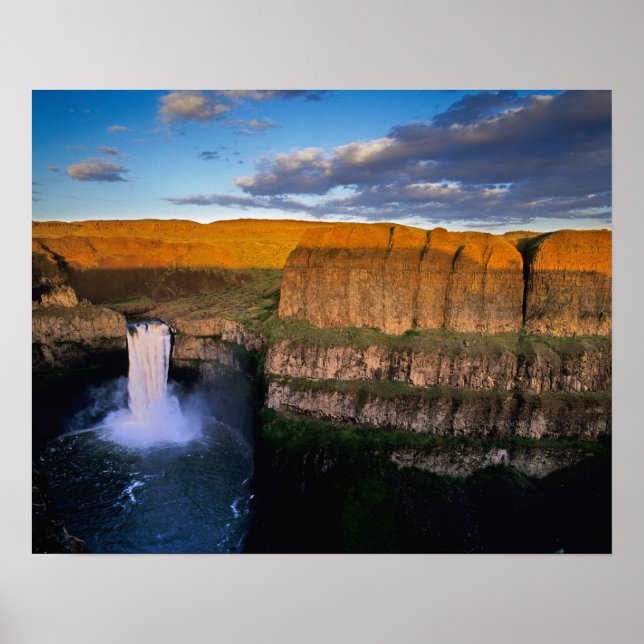 Pôster Cataratas de Palouse em Washington (Frente)