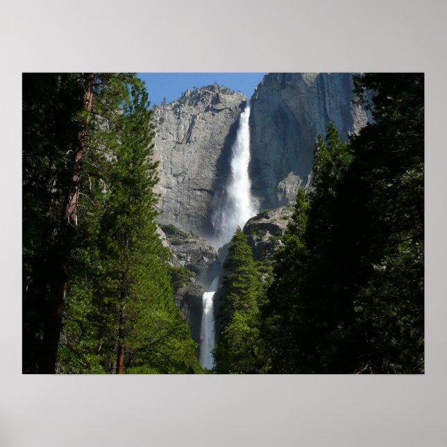 Pôster Cataratas de Yosemite II do Parque Nacional de Yos (Frente)