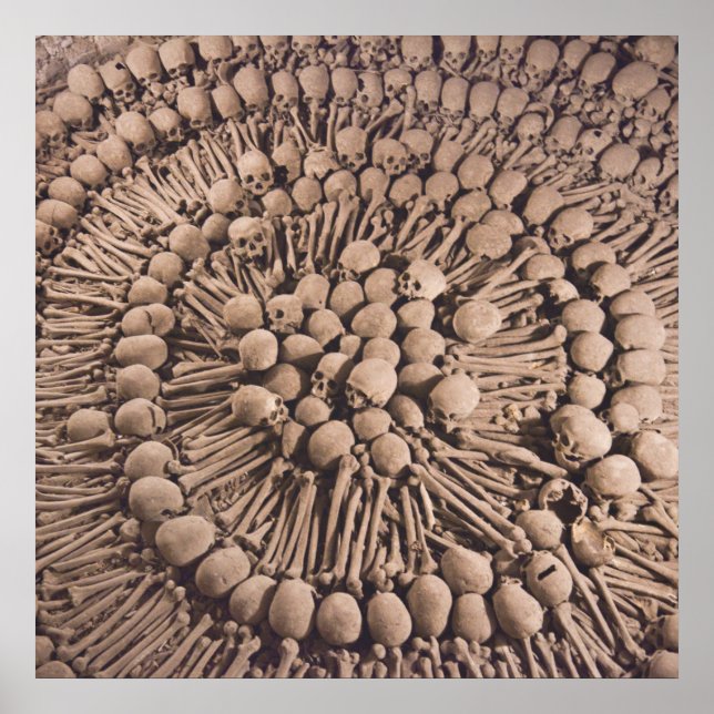 Poster Catarombas de Arte Macabra em Lima (Frente)