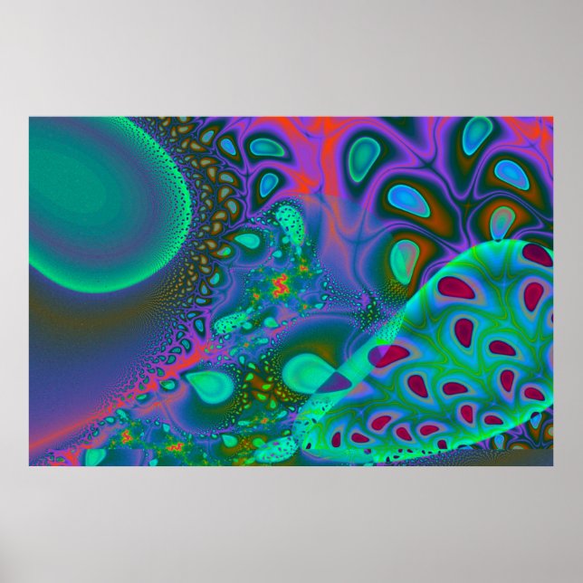 Pôster Catástrofe por Bolhas (Frente)