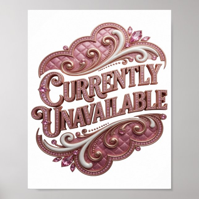 Poster Catchy Pink INDISPONÍVEL NO MOMENTO (Frente)
