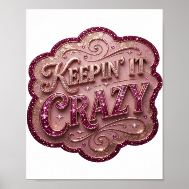 Poster Catchy Pink MANTENDO LOUCO (Frente)