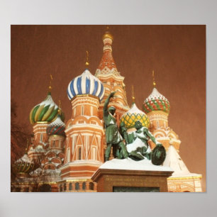 Poster Catedral da Rússia