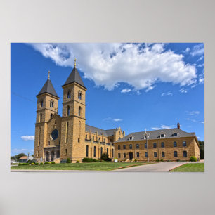 Poster Catedral das Planícies, Victoria, Kansas
