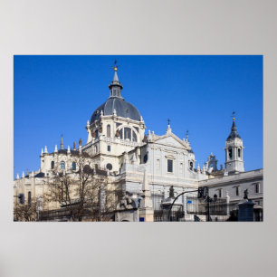 Pôster Catedral de Almudena em Madrid