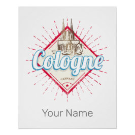 Pôster Catedral de Colônia, Alemanha