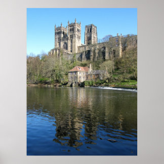 Poster Catedral de Durham & Mill