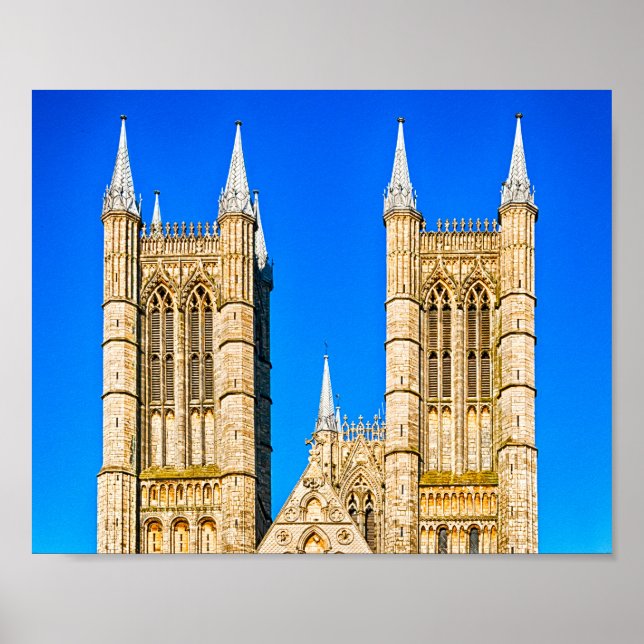 Poster Catedral de Lincoln (Frente)