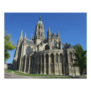 Pôster Catedral de Notre Dame, Bayeux, França