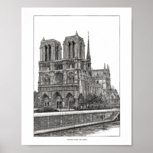 Poster Catedral de Notre Dame de Paris