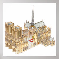 Catedral de Notre-Dame. Paris França