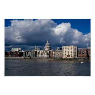 Pôster Catedral de Paul da rua