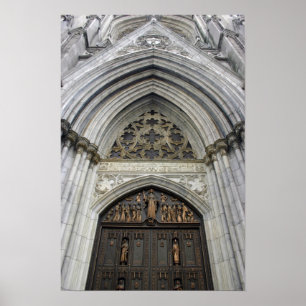 Pôster Catedral de St.Patricks na Nova Iorque