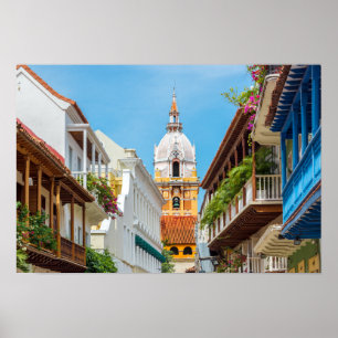 Poster Catedral e balcões