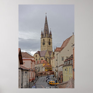 Pôster Catedral Evangelichal Sibiu Hermannstadt