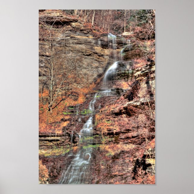 Poster Catedral Falls, Virgínia Ocidental (Frente)