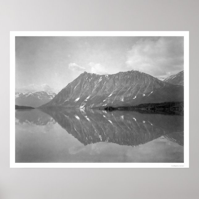 Pôster Catedral Montanha do Alasca 1925 (Frente)