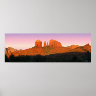 Poster Catedral Rock Sedona Panorama