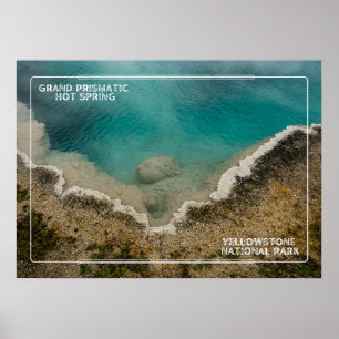 Poster Cativante Grand Prismatic Yellowstone