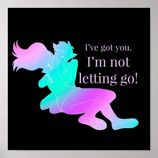 Poster Catra and Adora  Catradora Shera Tshirt (Frente)