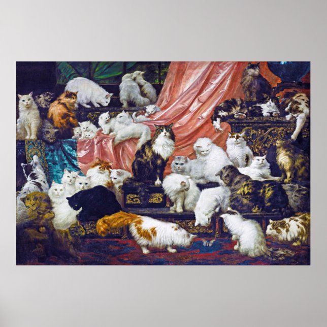 Poster Cats (Amantes da Minha Esposa), Carl Kahler (Frente)
