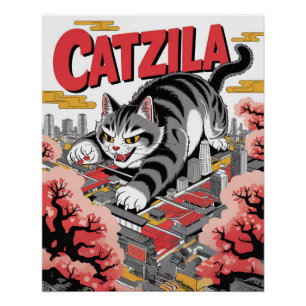 Pôster Catzilla