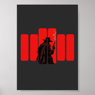 Poster Caubói Tático Pistoleiro Oeste Selvagem Ocidental