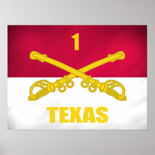 Pôster Cavalaria de Texas