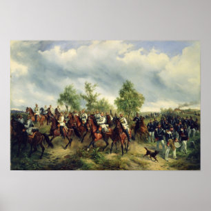 Pôster Cavalaria prussiano na expedição