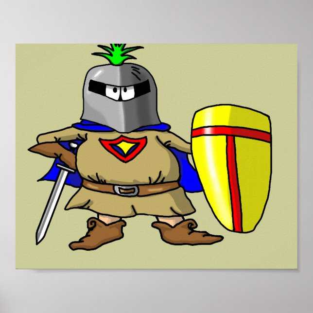 Pôster Cavaleiro (Frente)