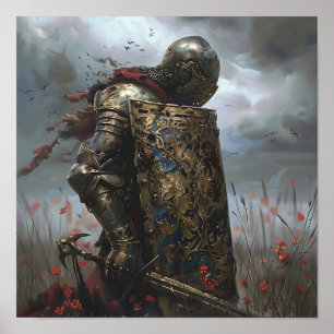 Poster Cavaleiro atormentado