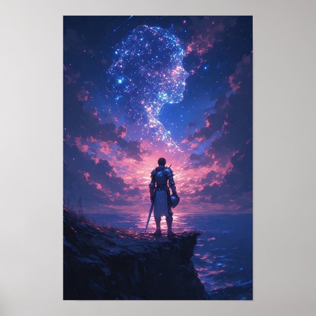 Poster Cavaleiro Celestial (Frente)
