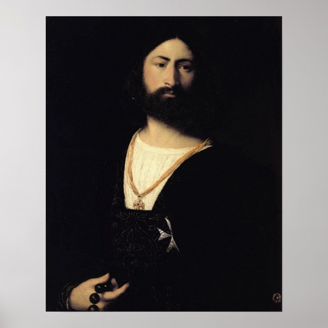 Poster Cavaleiro da Ordem de Malta (Frente)