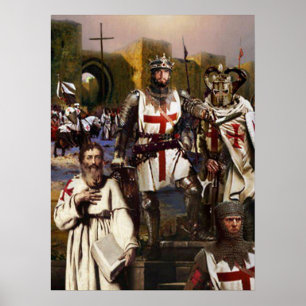 Poster Cavaleiro de templo