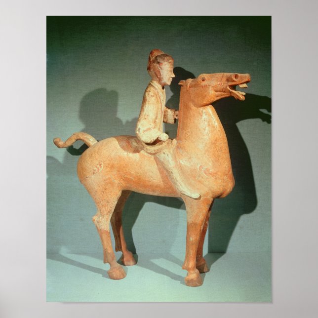 Pôster Cavaleiro, de Xianyang, Shaanxi (Frente)