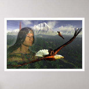 Poster Cavaleiro do vento