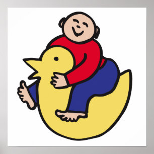 Pôster Cavaleiro Ducky