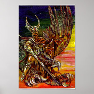 POSTER CAVALEIRO ESCURO