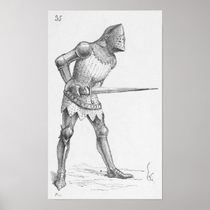 Pôster Cavaleiro Francês