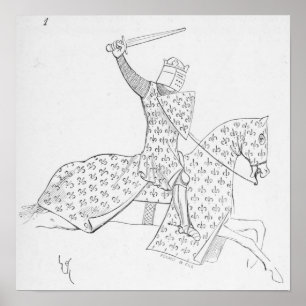 Poster Cavaleiro Francês