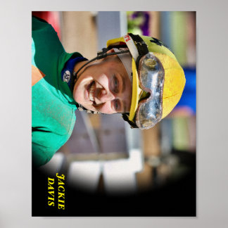 Poster Cavaleiro, Jackie Davis