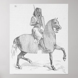 Poster Cavaleiro Medieval