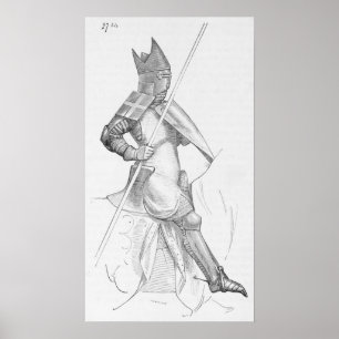 Poster Cavaleiro Medieval