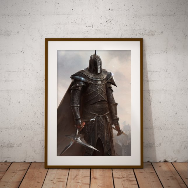 Poster Cavaleiro Medieval (Criador carregado)