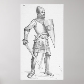 Pôster Cavaleiro Medieval